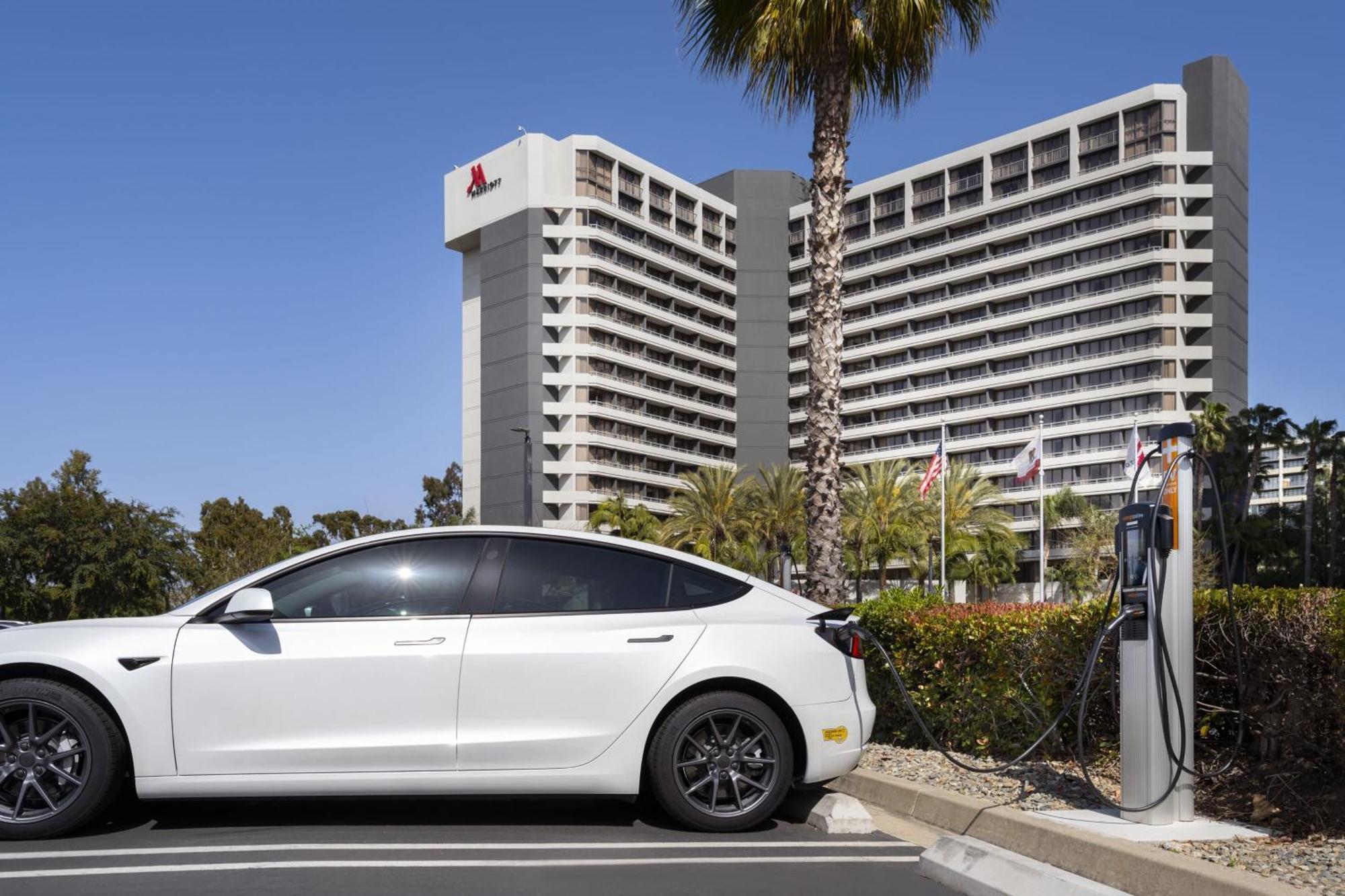 Hotel Irvine Marriott Exteriér fotografie